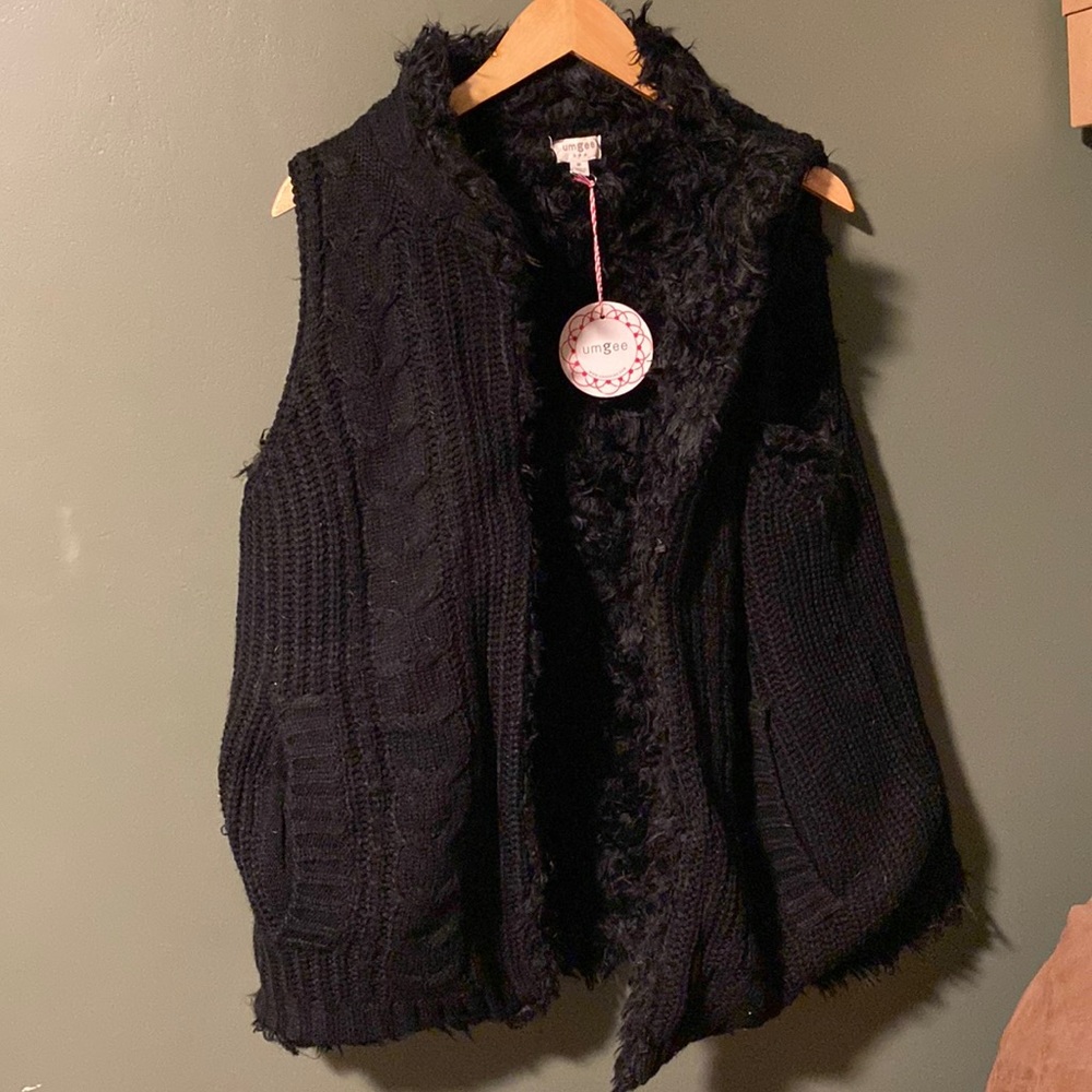 Umgee Black Vest